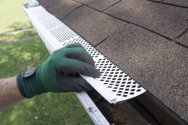Gutter Screen Installation detail