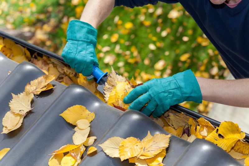Autumn Gutter Cover Preparation